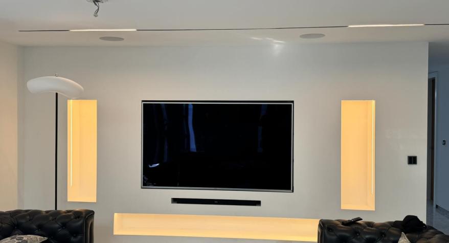 Media Wall Install by Smart Ohm Leeds